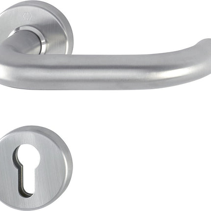 HOPPE Zestaw połówek rozety Paris E138Z/42/42S stal nierdzewna F69 ( 3000220054 )