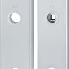 Para płyt długich HOPPE E3331/3310 F1 / kolor srebrny F1 ( 3000209802 )