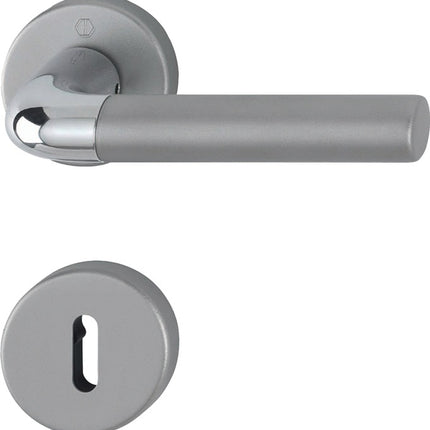 Zestaw rozet HOPPE Bremen 1505/42KV/42KVS Aluminium F49/F9-2 ( 3000220010 )