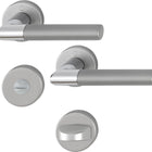 Zestaw róż HOPPE Lecce 1405/42KV/42KVS aluminium F49/F9-2 ( 3000220015 )