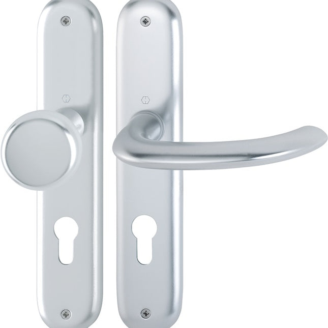 Zestaw długich płyt HOPPE Marseille 53/273P/1138 Aluminium F1 ( 3000252629 )