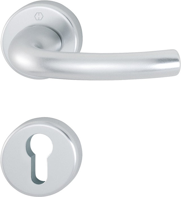 Zestaw rozet HOPPE Tôkyô 1710 / 42KV / 42KVS Aluminium F1 ( 3000252592 )