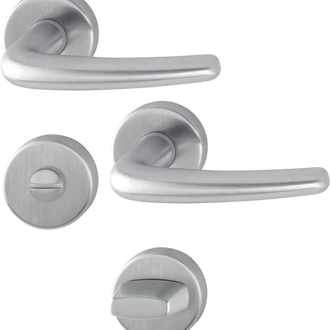 Zestaw róż HOPPE Denver E1310Z/42KV/42KVS stal nierdzewna F69 ( 3000252655 )