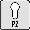 HOPPE zestaw długich rozet Denver E1310Z/302 stal nierdzewna F69 ( 3000252627 )