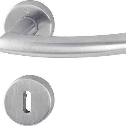 HOPPE Zestaw rozet Trondheim E1430Z/42KV/42KVS Stal nierdzewna F69 ( 3000252615 )