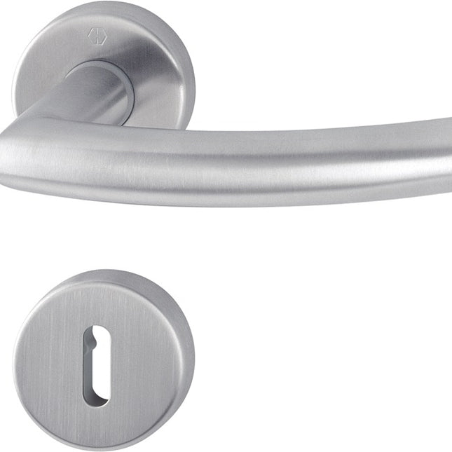 HOPPE Zestaw rozet Trondheim E1430Z/42KV/42KVS Stal nierdzewna F69 ( 3000252615 )