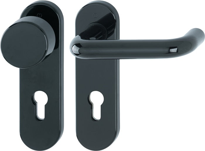 Zestaw przeciwpożarowy HOPPE Paris FS-K58/353K/138 PVC-U F9005 D/K ( 3000251119 )