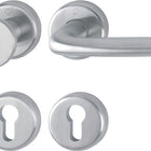 Zestaw rozet HOPPE Cardiff E48/17KV/17KVS/1850Z stal nierdzewna F69 ( 3000252139 )