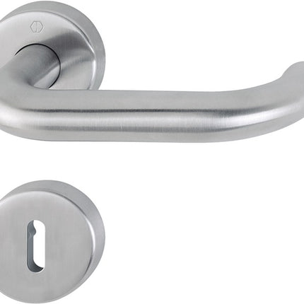 Zestaw różany HOPPE Paris E58/42H/42HKVS/138 stal nierdzewna F69 ( 3000203103 )