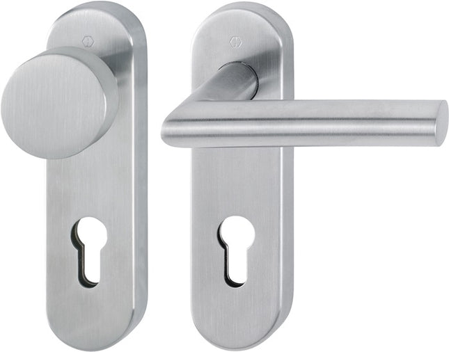 HOPPE zestaw rozet Amsterdam E58/353KH/1400 stal nierdzewna F69 ( 3000203121 )