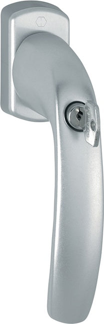 Klamka okienna HOPPE New York 0810SVS/U10 aluminium F1 / kolor naturalny ( 3000203578 )