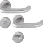 HOPPE Zestaw rozet Paris E138Z/42KV/42KVS Stal nierdzewna F69 ( 3000203010 )