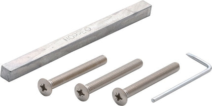 Zestaw mocujący HOPPE D/D szybki trzpień 2410/3410 zestawy klamek 8 x 150 mm ( 3000209236 )