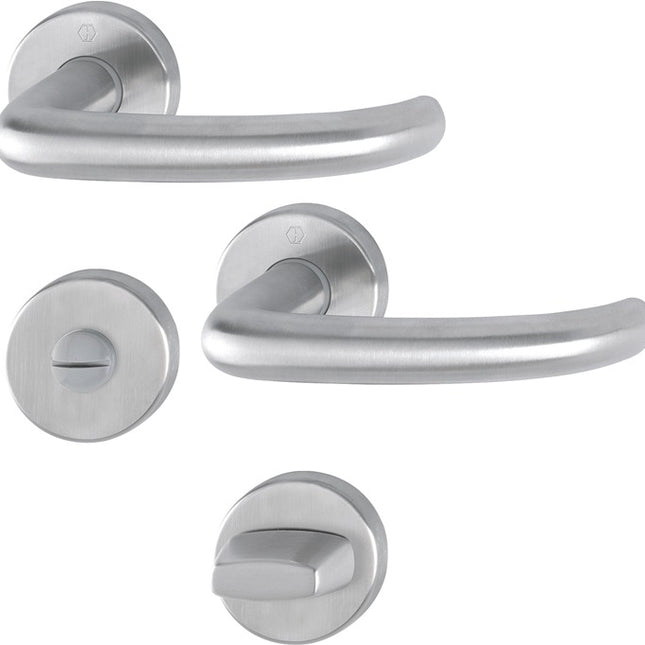 Zestaw rozetek HOPPE San Francisco E1301Z/42KV/42KVS Stal nierdzewna F69 ( 3000202019 )