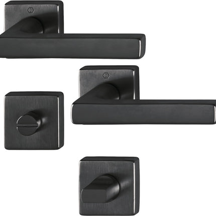 HOPPE Zestaw rozet Dallas M1643/843KV/843KVS Mosiądz F96-1-R ( 8000460255 )