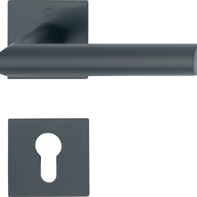 HOPPE Zestaw rozet Amsterdam E1400Z/848N/848NS Stal nierdzewna F9714M ( 3000209765 )