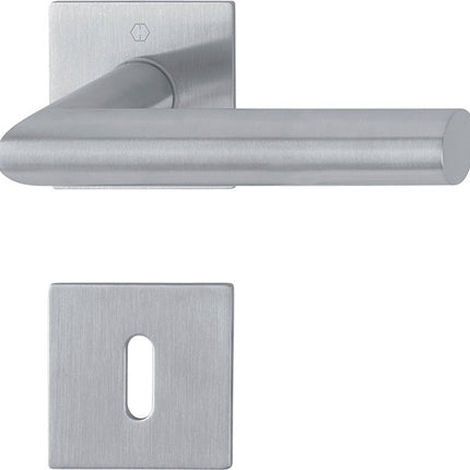 HOPPE Zestaw rozet Amsterdam E1400Z/848N/848NS Stal nierdzewna F9714M ( 3000209766 )