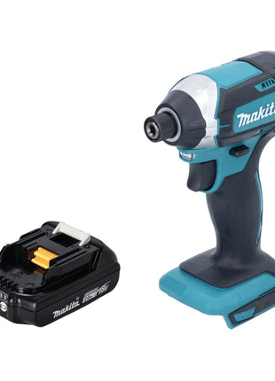 Makita DTD 152 A1 Akku Schlagschrauber 18 V 165 Nm 1/4" + 1x Akku 2,0 Ah - ohne Ladegerät - Toolbrothers