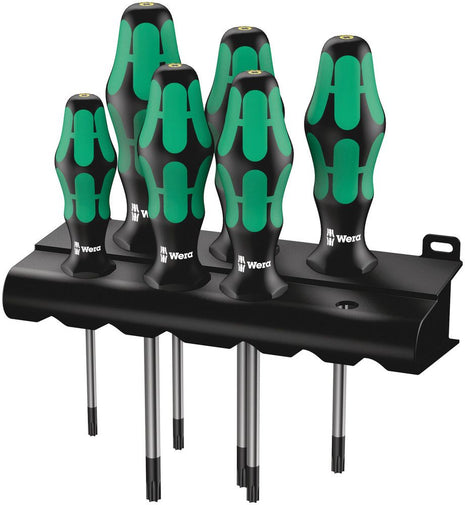 WERA Schraubendrehersatz 367/6 TORX BO 6-teilig TORX® mit Bohrung ( 4000827755 )