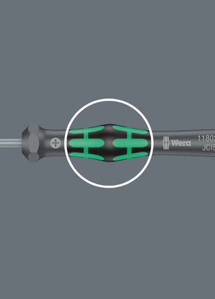 WERA Elektronik-Feinmechanik-Schraubendreher 2035 1,5 mm Klingenlänge 40 mm ( 4300001756 )