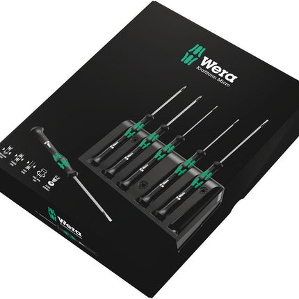 Zestaw wkrętaków do mechaniki precyzyjnej WERA 2035/6 A 6-częściowy ( 4000829755 )