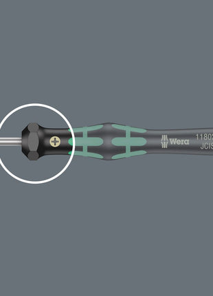 WERA Elektronik-Feinmechanik-Schraubendreher 2050 PH 1 Klingenlänge 80 mm ( 4300001754 )