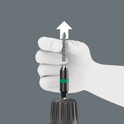 WERA uchwyt do bitów Rapidaptor 1/4 ″ F 6.3 1/4 ″ C 6.3 + E 6.3 ( 4000829608 )