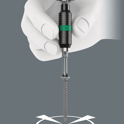 WERA uchwyt do bitów Rapidaptor 1/4 ″ F 6.3 1/4 ″ C 6.3 + E 6.3 ( 4000829608 )