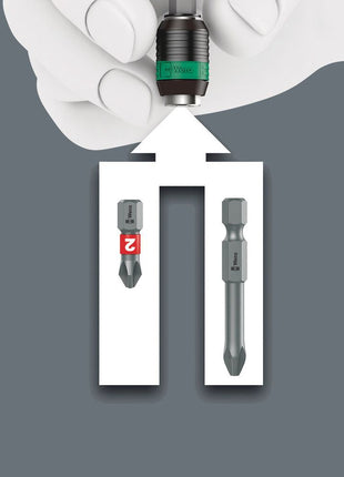 WERA Kegelsenkerbitsatz 846 / 8 8-teilig Größe 6,3-20,5 mm ( 4000829680 )