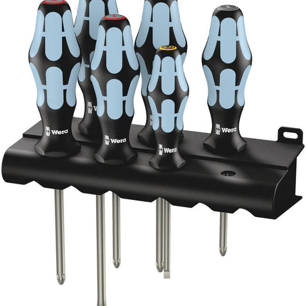 WERA zestaw wkrętaków ze stali nierdzewnej 2224/3350/3355/6 6-częściowy płaski / PH / PZD ( 4000828284 )