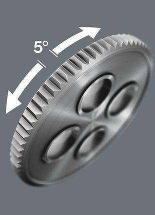 Zestaw kluczy nasadowych WERA 8100 SA/SC 2 Zyklop 43-częściowy 1/4 + 1/2 ″ ( 4000820557 )