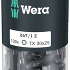 WERA duże opakowanie bitów 867/1 Z 1/4 ″ T 30 Długość 25 mm ( 4000822275 )
