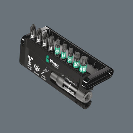 Zestaw bitów WERA Bit-Check 10 Impactor 1 10-częściowy ( 4000829046 )