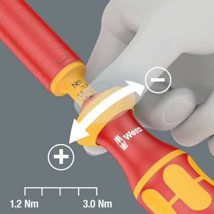 15-częściowy zestaw wkrętaków dynamometrycznych WERA 1,2 - 3 Nm ( 4000828616 )