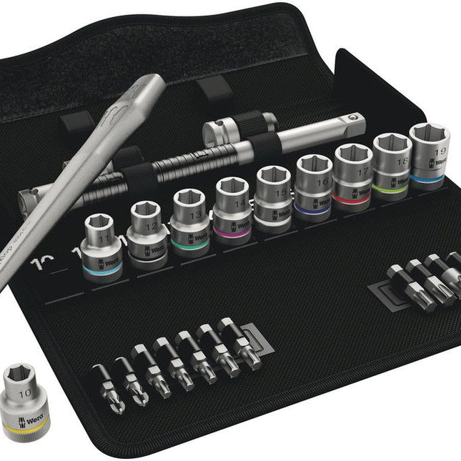 WERA Zyklop Metal 28-częściowy zestaw kluczy nasadowych 1/2 ″ ( 4000821764 )