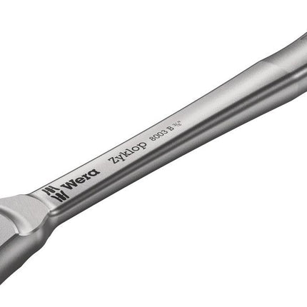 WERA Zyklop Metalowa grzechotka przelotowa 3/8 ″ 38 zębów ( 4000821538 )