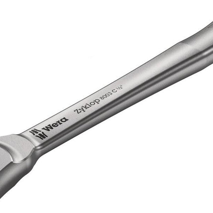 WERA Zyklop Metalowa grzechotka przelotowa 1/2 ″ 38 zębów ( 4000821547 )