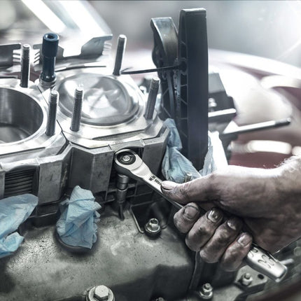 WERA Zyklop Metalowa grzechotka przelotowa 1/2 ″ 38 zębów ( 4000821547 )