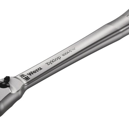 WERA grzechotka dźwigniowa Zyklop Przełącznik metalowy 1/2 ″ 72 zęby ( 4000821754 )