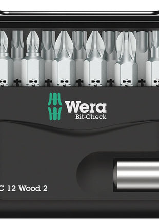 WERA Bit-Check 12 Wood 2 12-częściowy zestaw bitów ( 4000829035 )