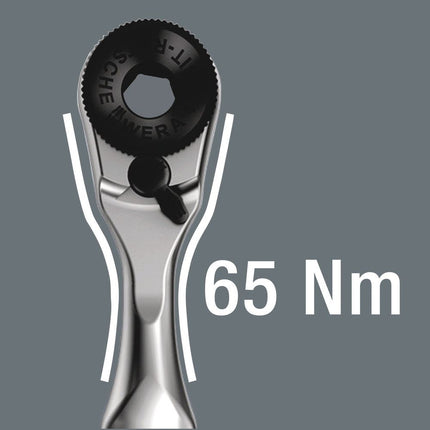 WERA zestaw kluczy nasadowych KK Zyklop Mini 2 27-częściowy 1/4 ″ ( 4000829906 )