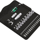 WERA zestaw kluczy nasadowych KK Zyklop Mini 2 27-częściowy 1/4 ″ ( 4000829906 )