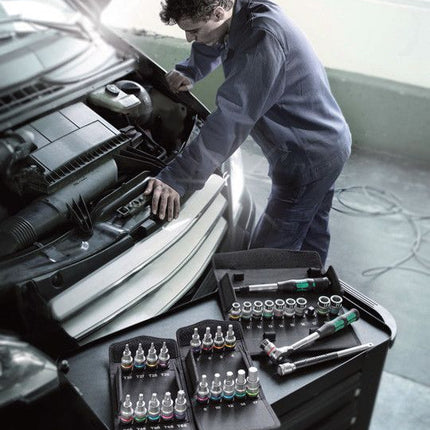 Zestaw kluczy nasadowych WERA 8767 C TX HF 1 9-częściowy ( 4000821148 )