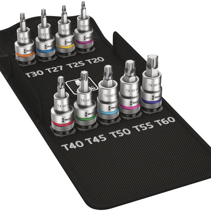 Zestaw kluczy nasadowych WERA 8767 C TX HF 1 9-częściowy ( 4000821148 )