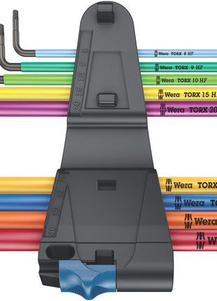 WERA Winkelschraubendrehersatz 967/9 TX XL HF 9-teilig T8 - T40 ( 4000825597 )