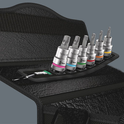 WERA zestaw kluczy nasadowych Belt C 3 TORX(R) HF Zyklop 6-częściowy ( 4000821204 )