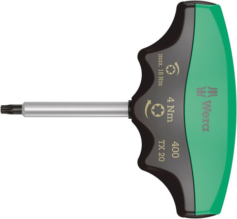 WERA destornillador dinamométrico 400 TX TX 20 4 Nm (8000544746)