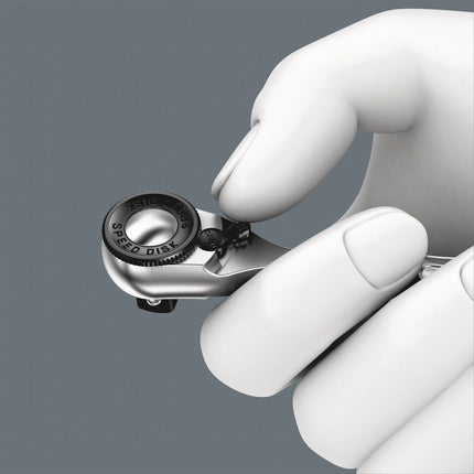 WERA Grzechotka dźwigniowa dwustronna 8008 A Zyklop Mini 3 1/4 ″ 60 zębów ( 4000822313 )