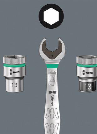 WERA llave combinada 6003 Joker SW 14 mm longitud 167 mm (4000822305)