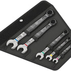 WERA Zestaw kluczy płasko-oczkowych 6003 Joker 5-częściowy szerokość 8-19 mm ( 4000822311 )